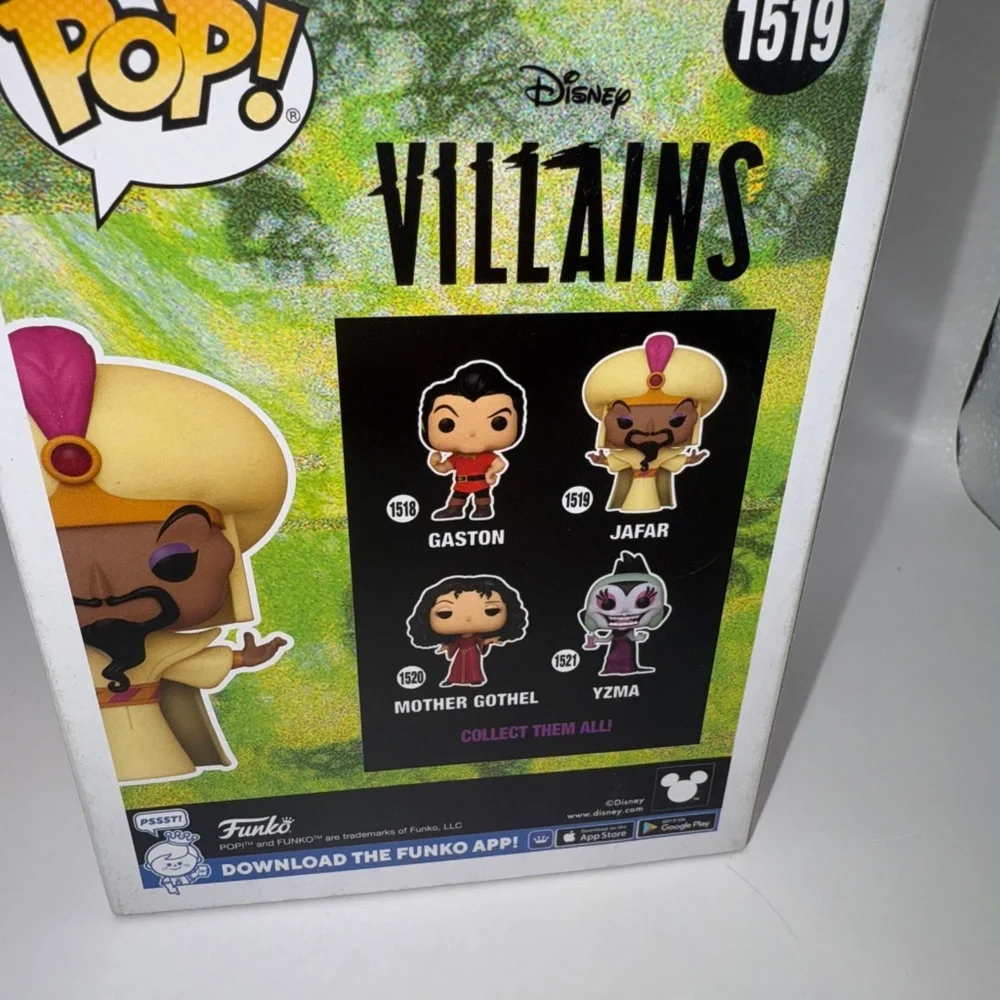 NIB Funko Pop Disney: Villains Jafar - Alladin Collectible Vinyl Figure